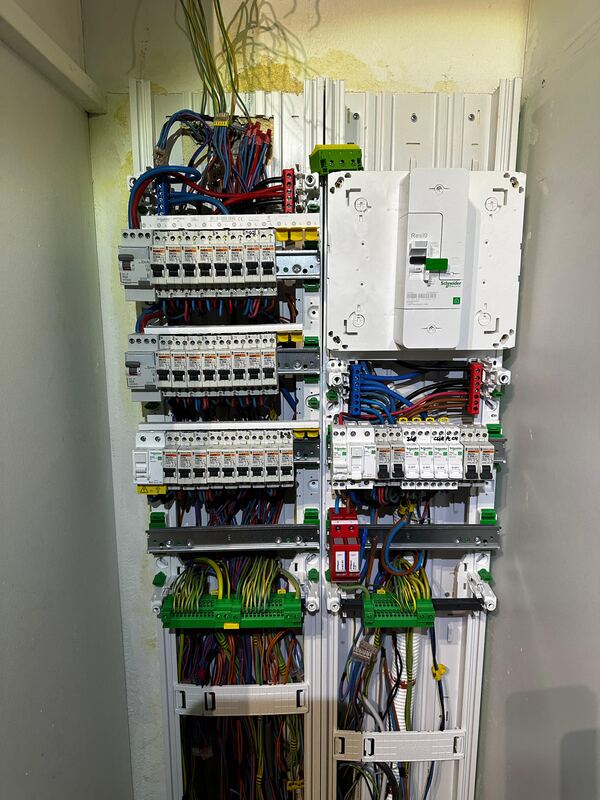 Photo de chantier Bruno Baronnet Électricien 4