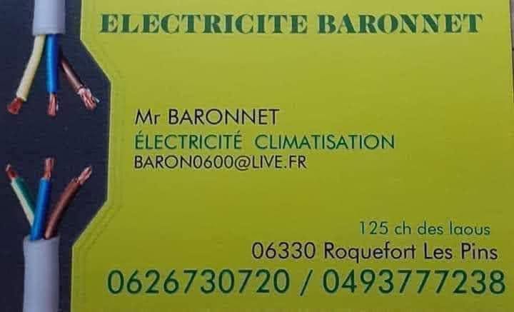 Réalisation électrique - installation par Bruno Baronnet Électricien